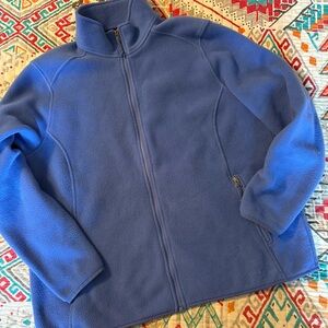 L.L. Bean Blue Fleece Jacket